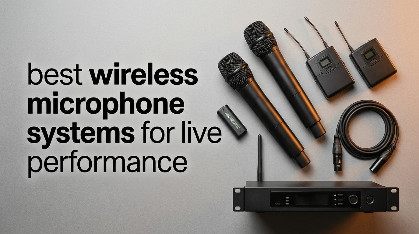 best wireless microphone systems for live performance