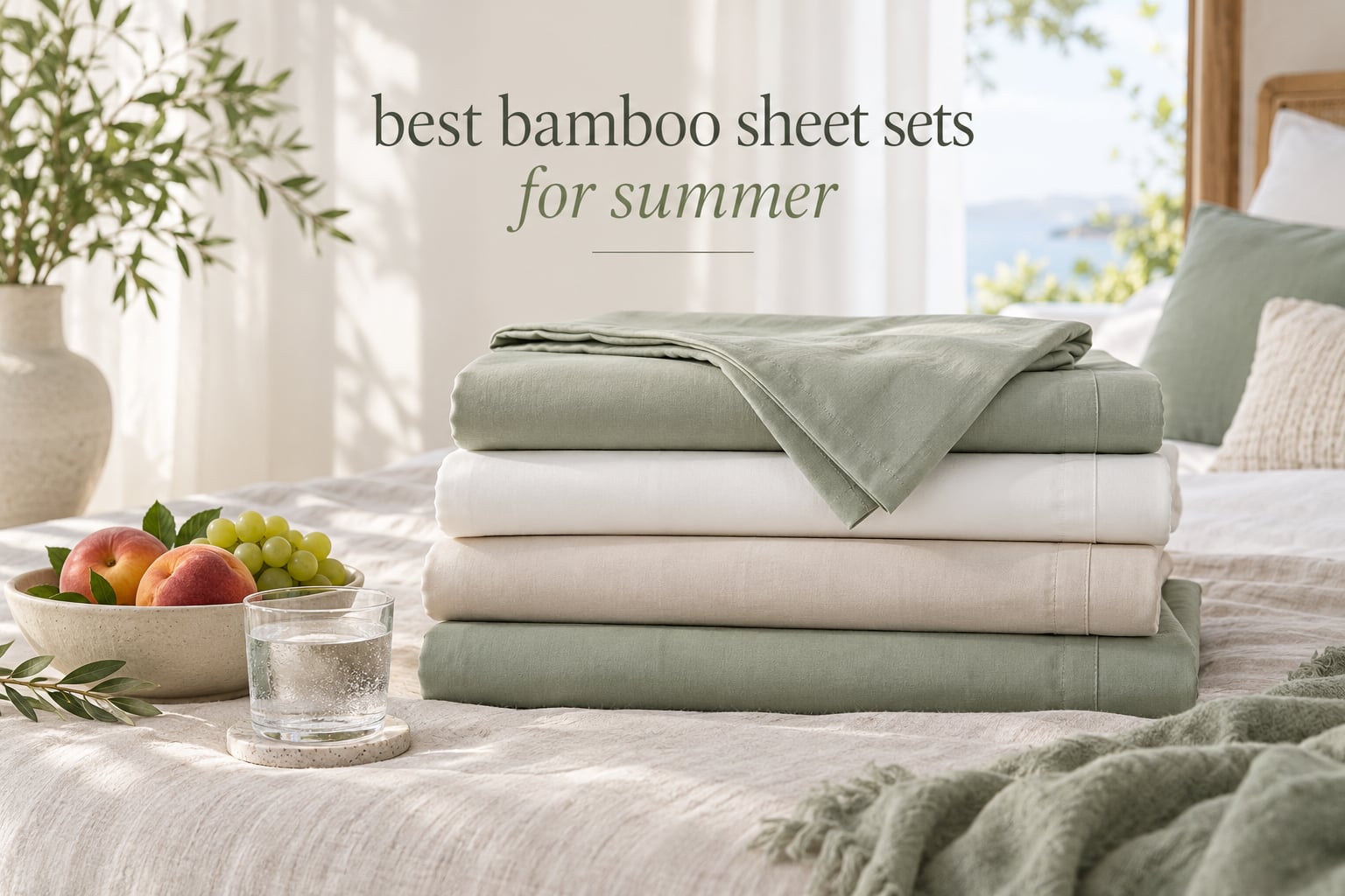 best bamboo sheet sets for summer