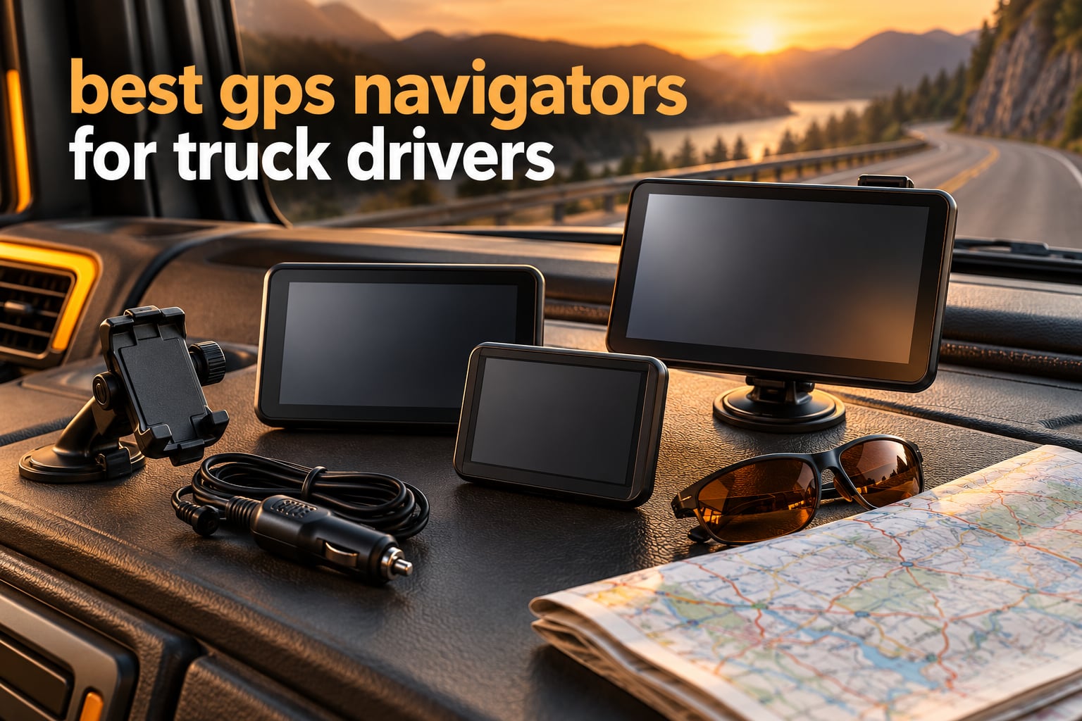 best gps navigators for truck drivers