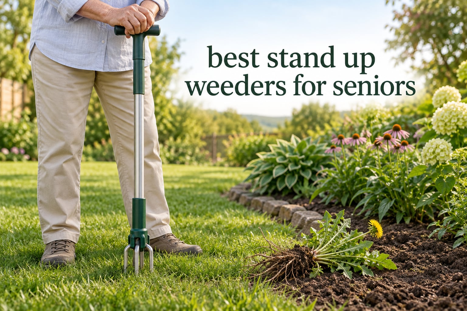 best stand up weeders for seniors