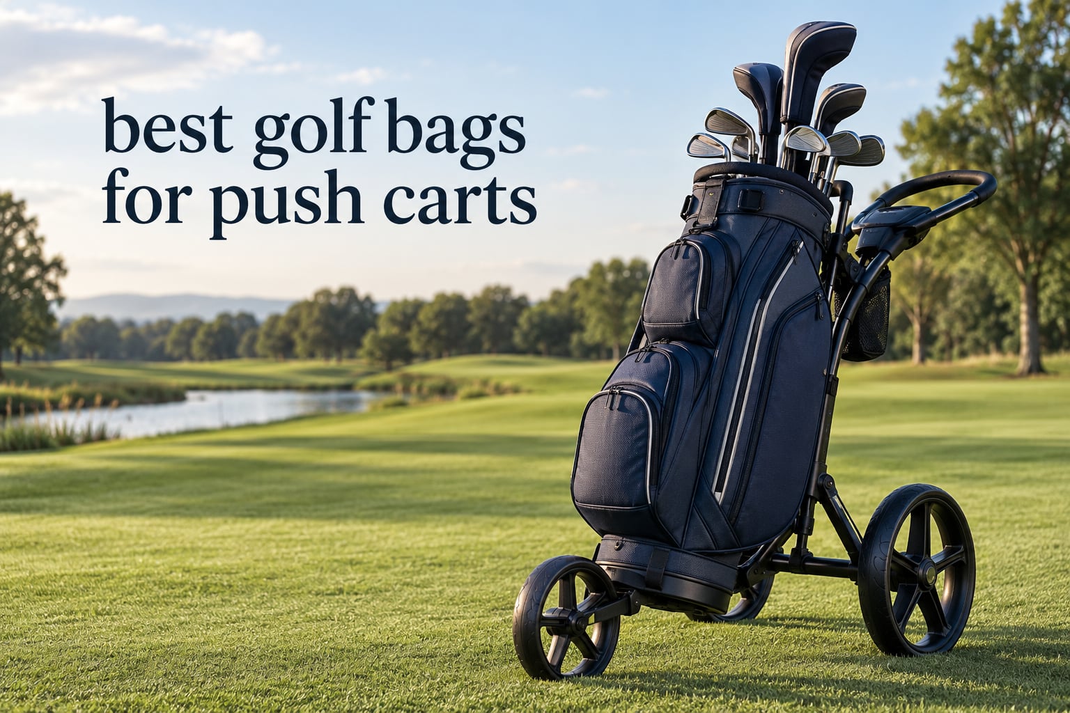 best golf bags for push carts