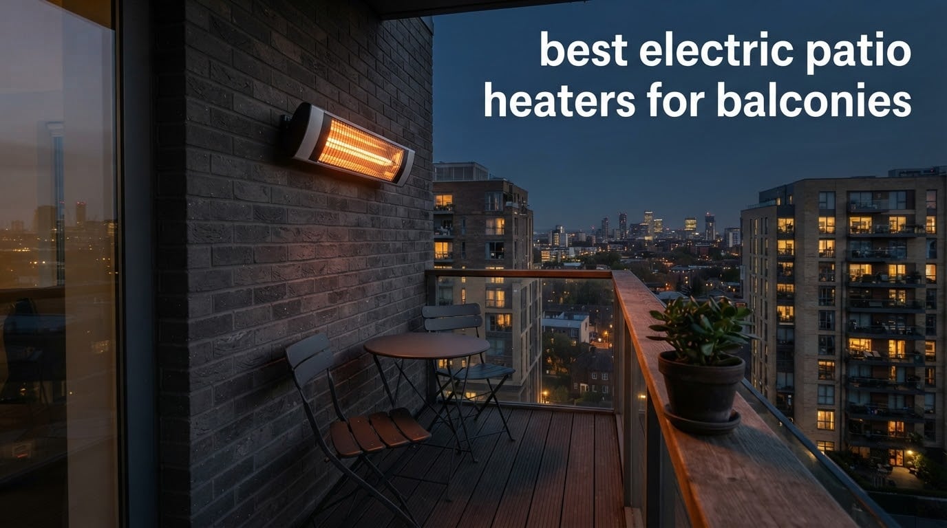 best electric patio heaters for balconies
