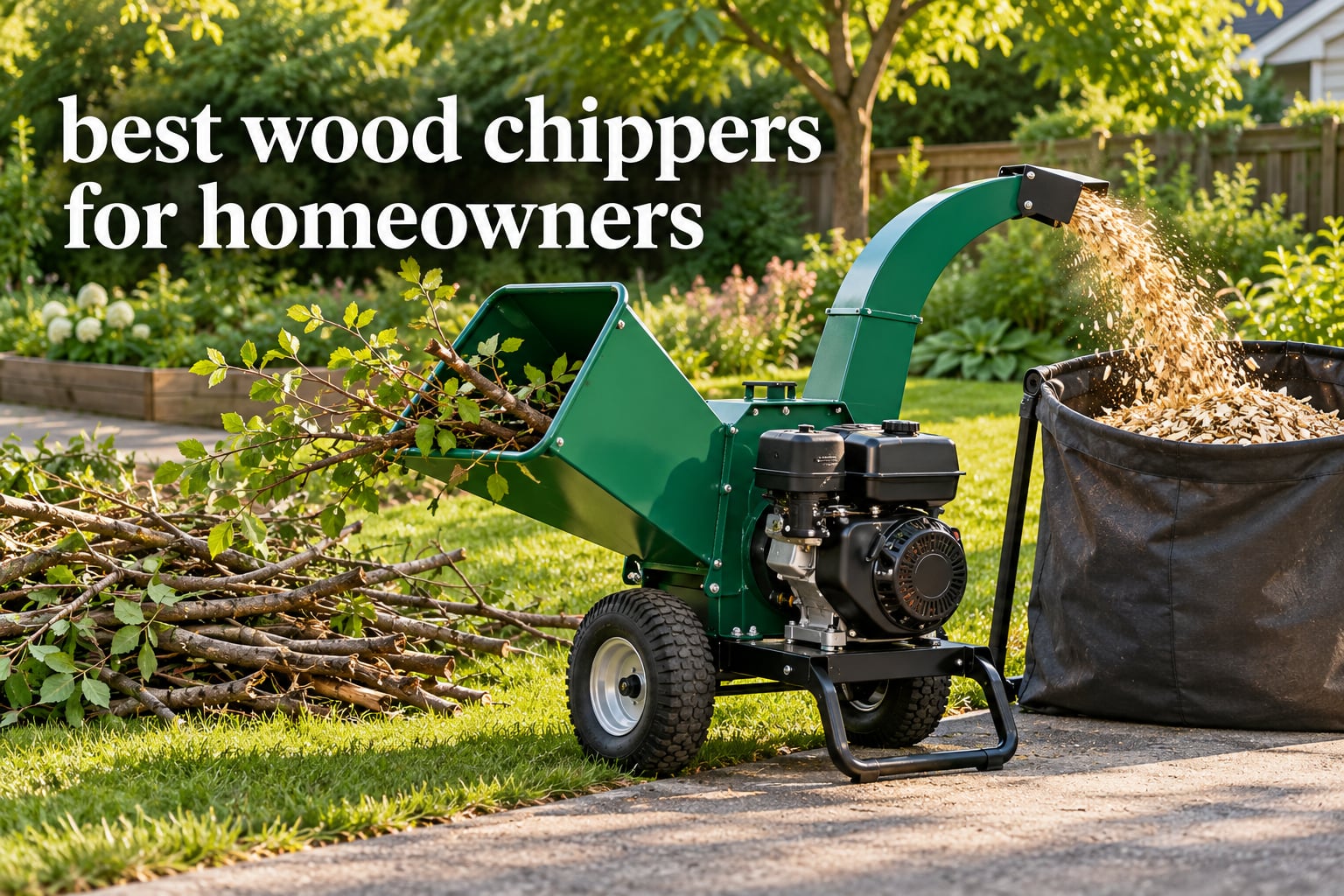 best wood chippers for homeowners