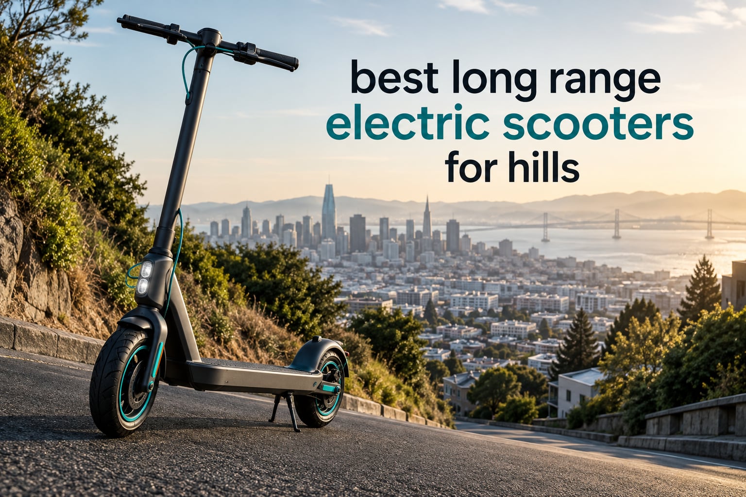 best long range electric scooters for hills