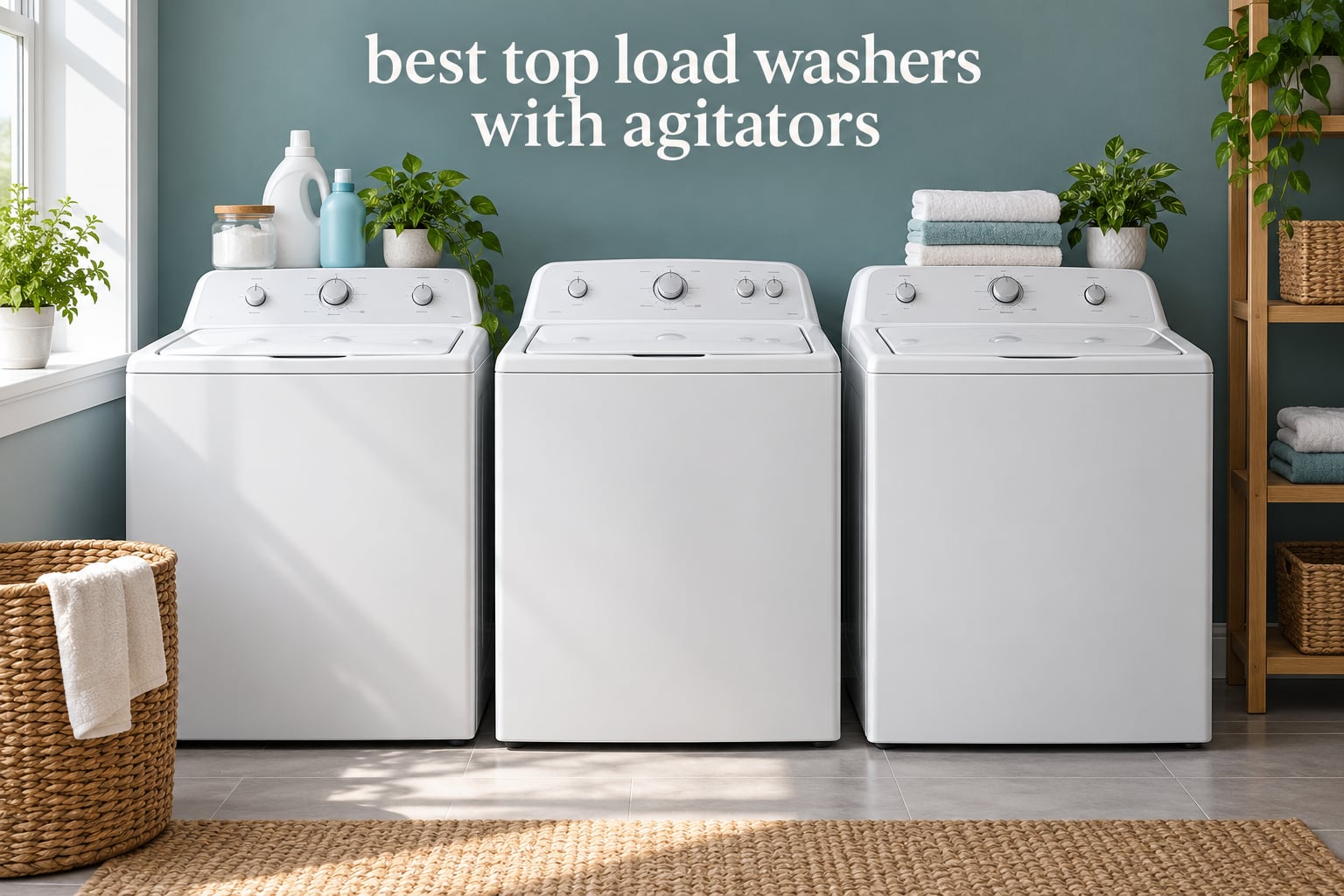 best top load washers with agitators