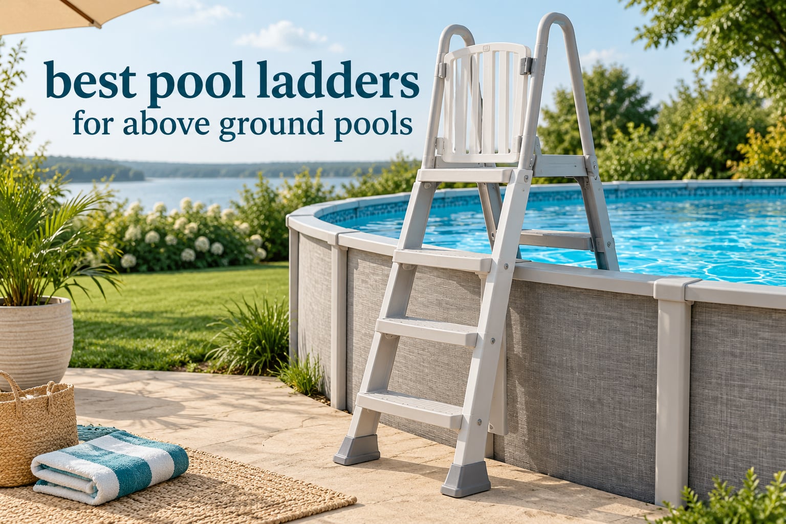 best pool ladders for above ground pools