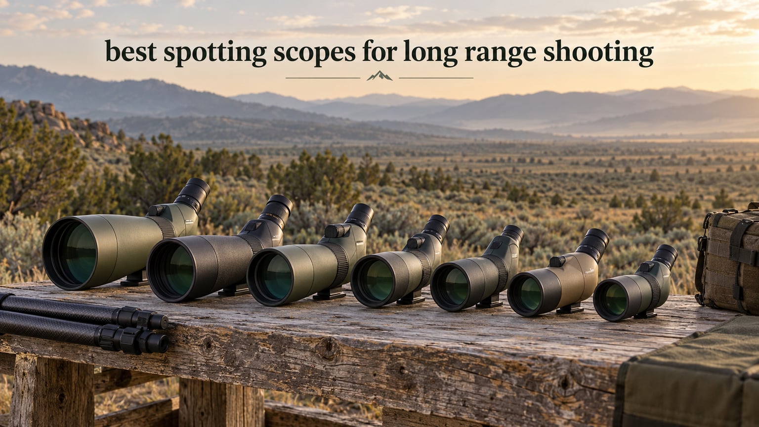 best spotting scopes for long range shooting
