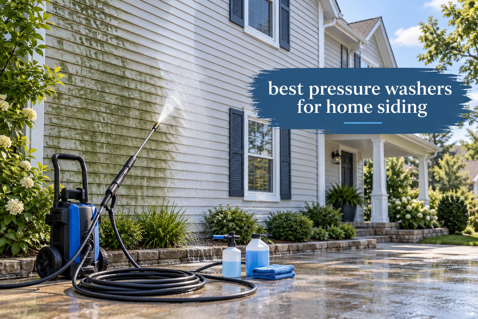 best pressure washers for home siding