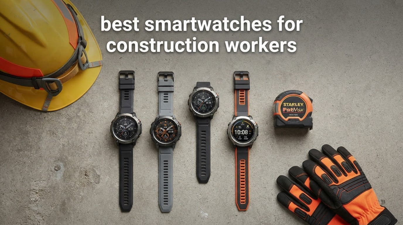 best smartwatches for construction workers