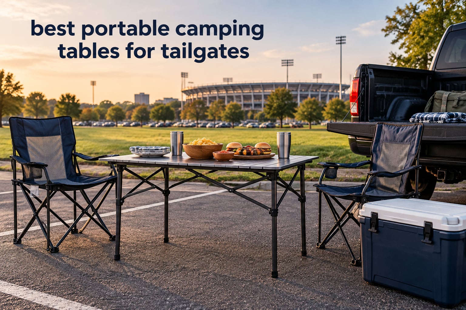 best portable camping tables for tailgates