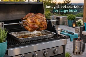 best grill rotisserie kits for large birds