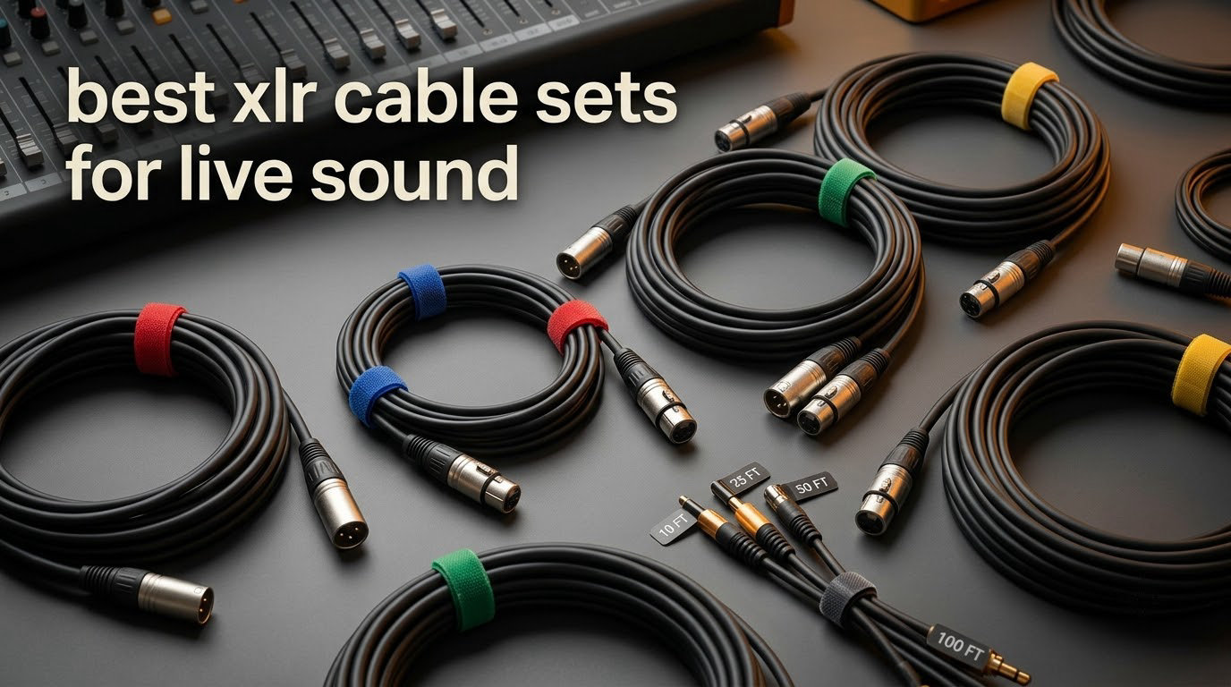 best xlr cable sets for live sound