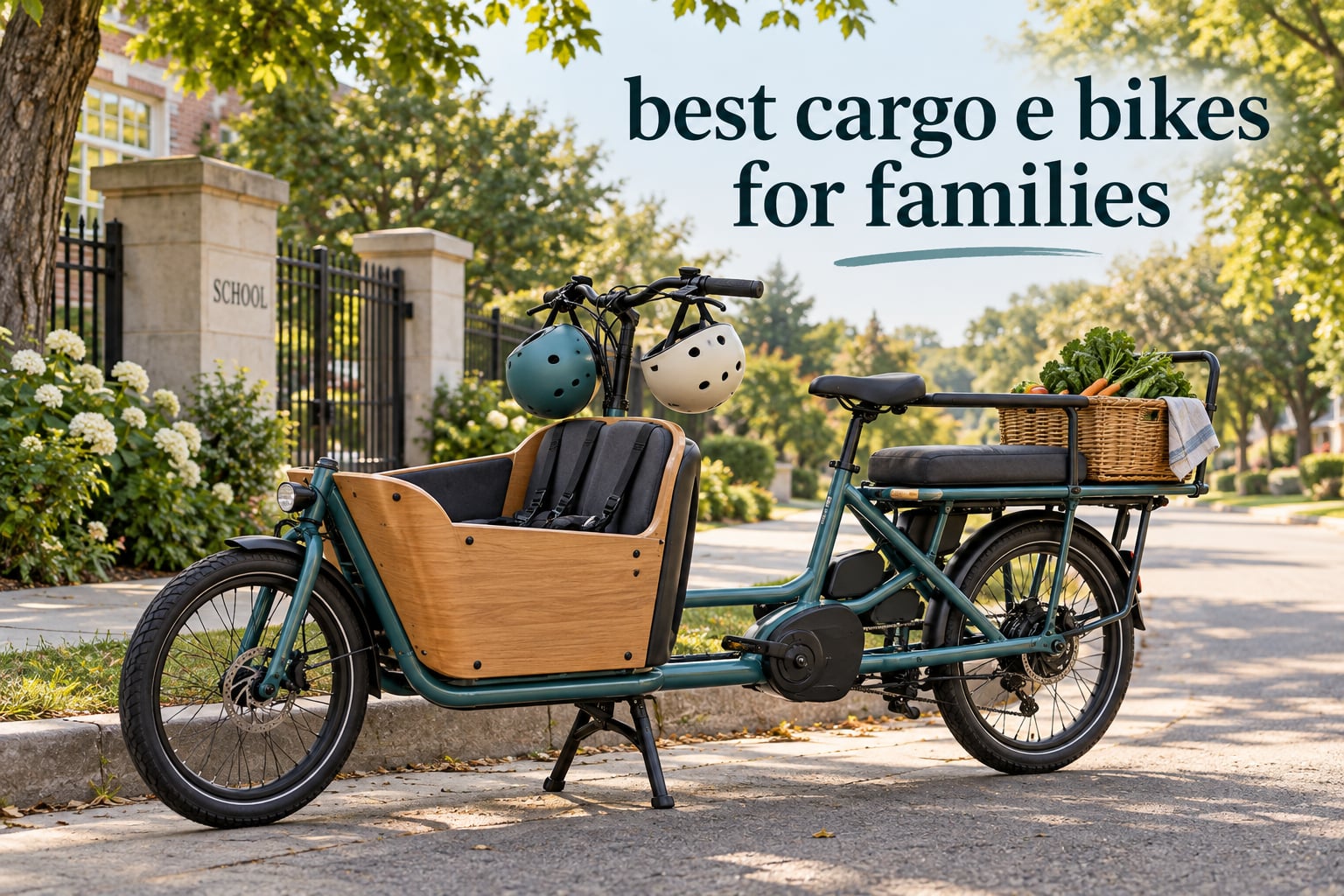 best cargo e bikes for families