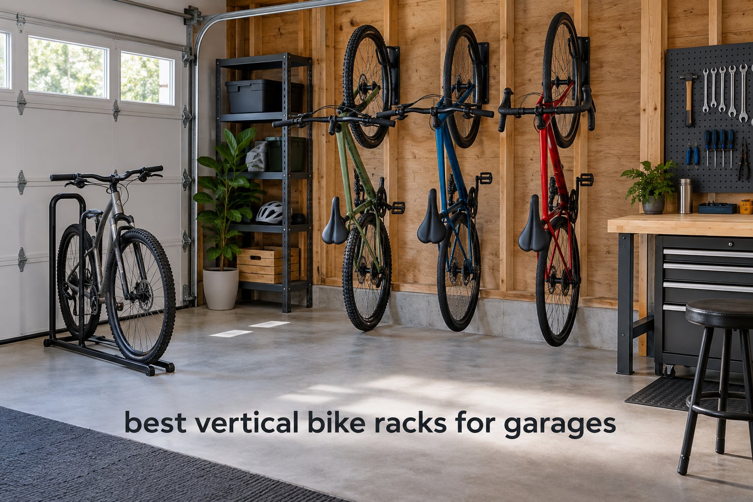 best vertical bike racks for garages