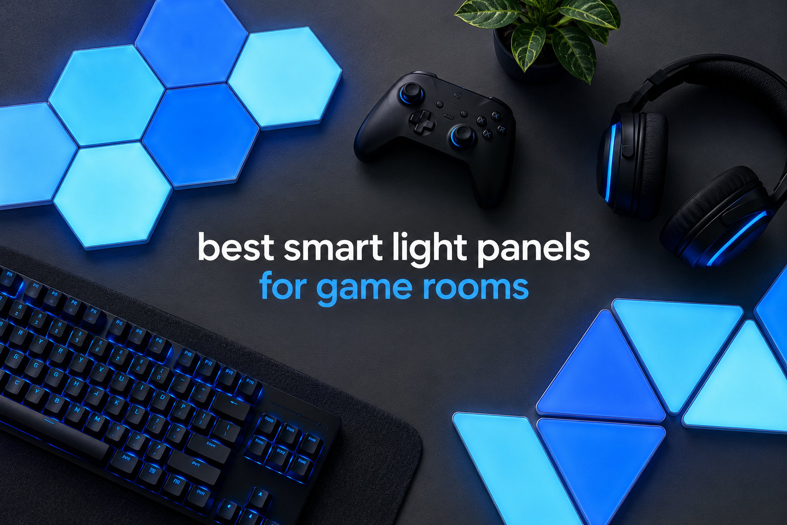 best smart light panels for game rooms