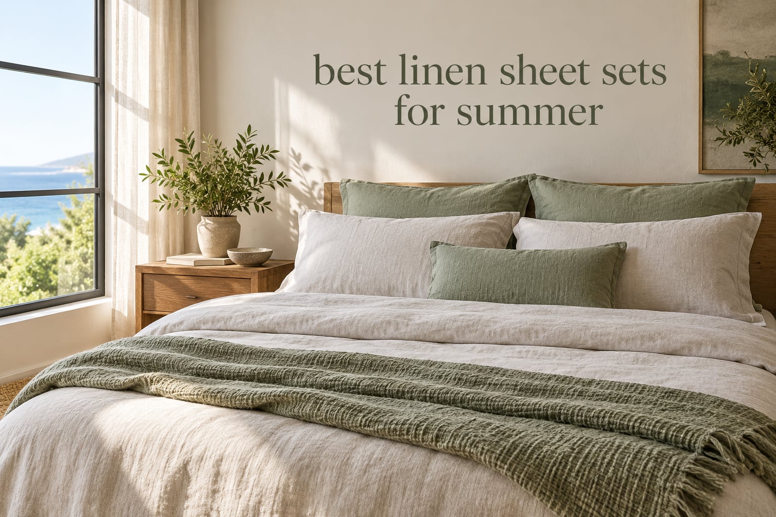 best linen sheet sets for summer