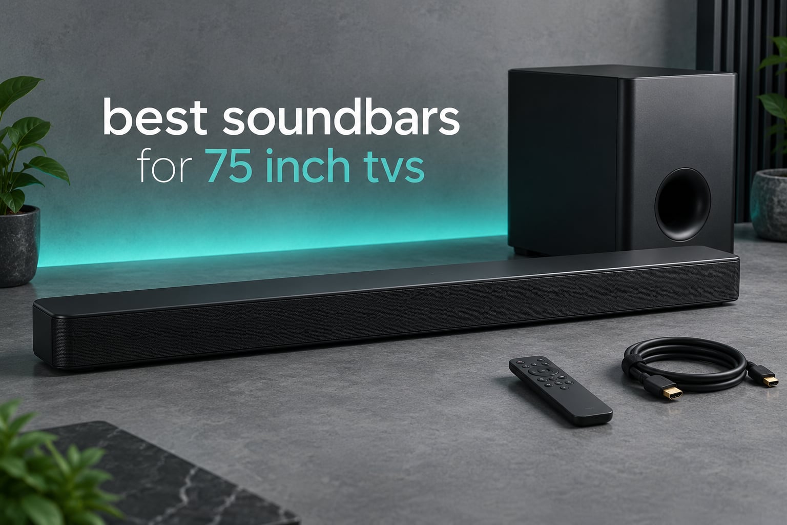 best soundbars for 75 inch tvs