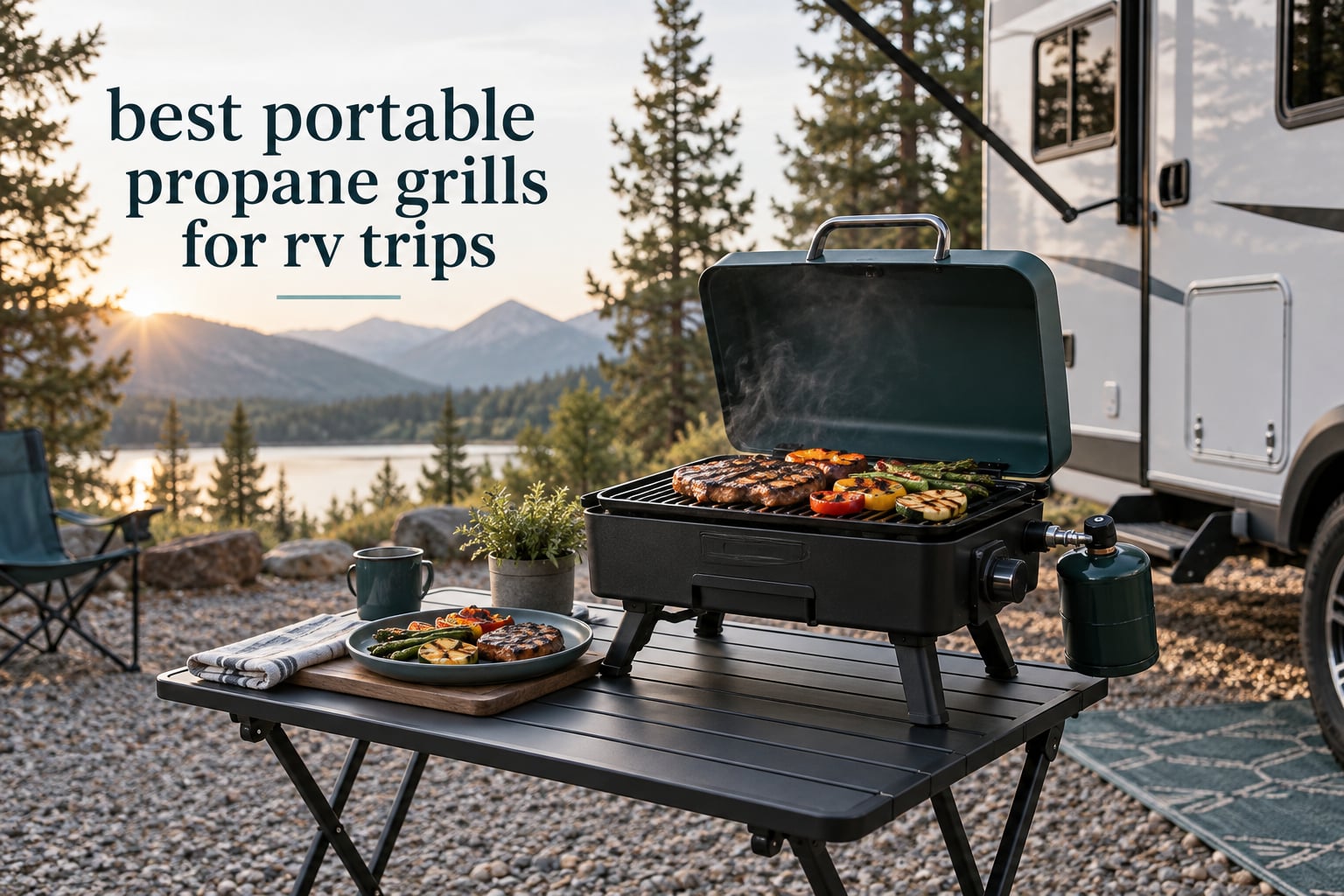 best portable propane grills for rv trips