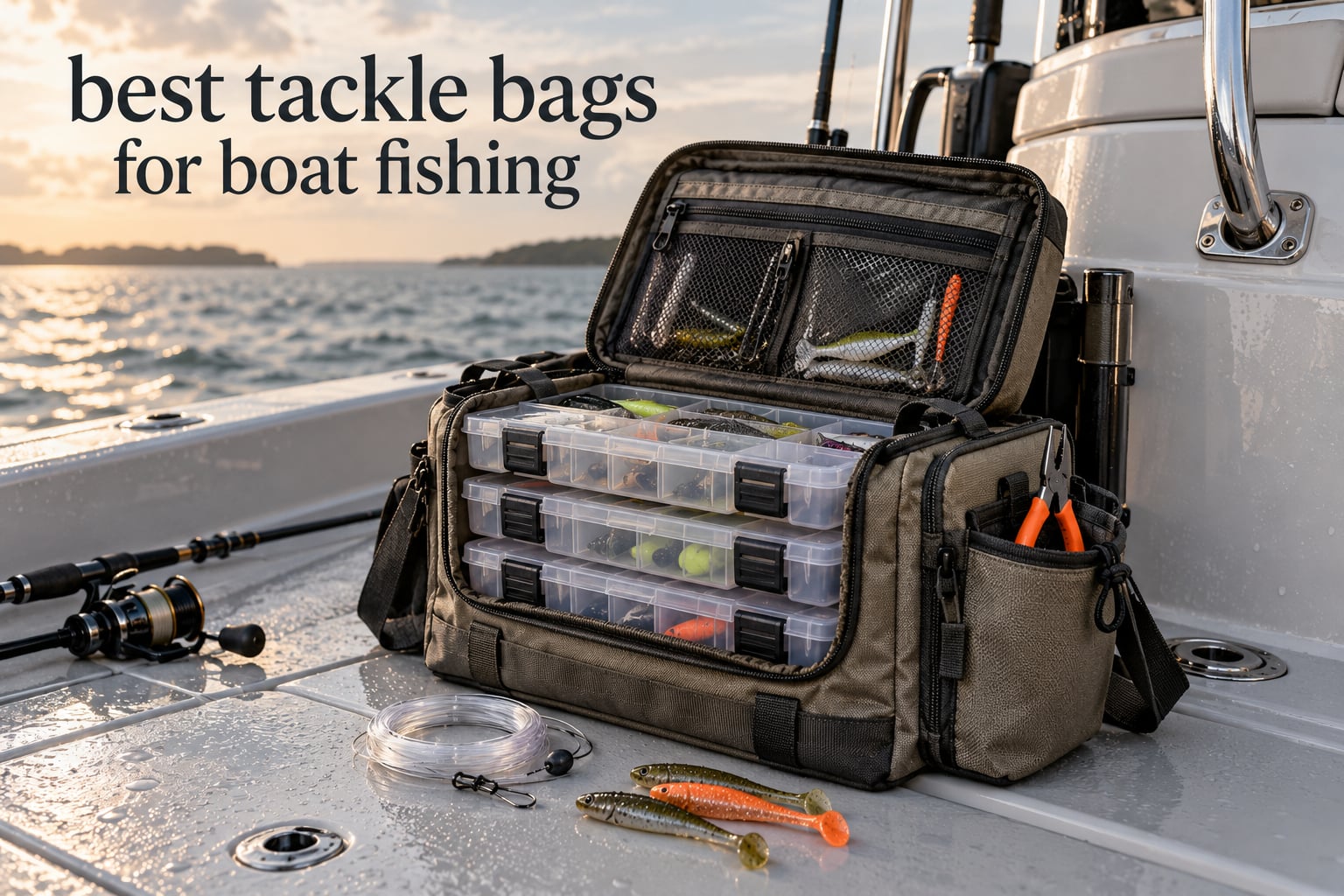 best tackle bags for boat fishing