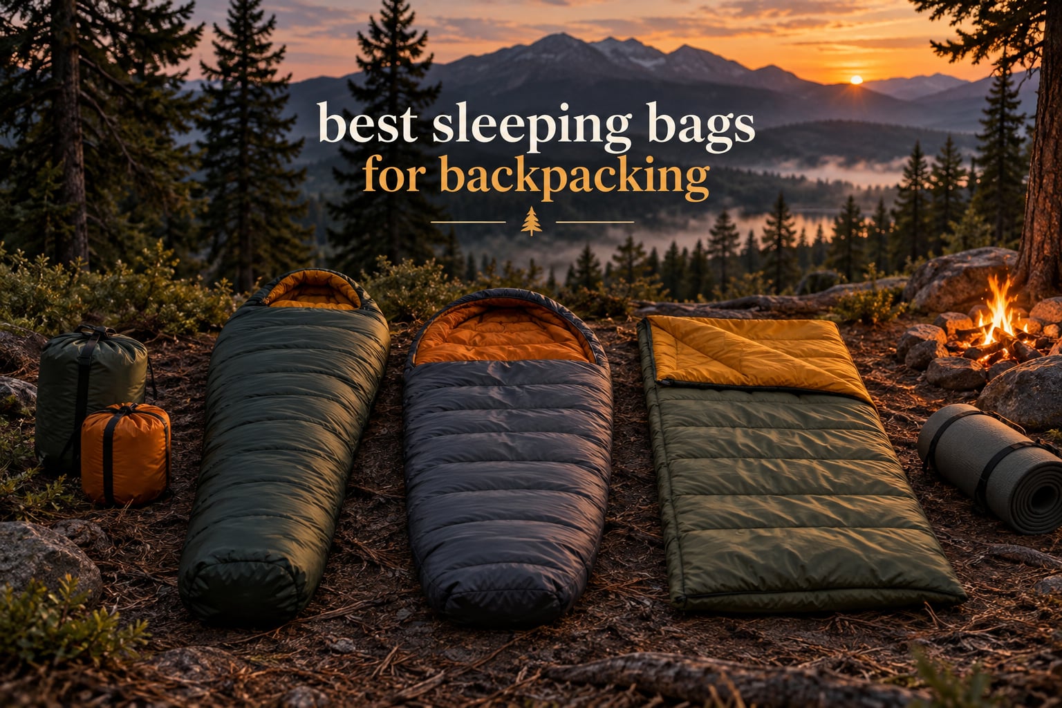 best sleeping bags for backpacking