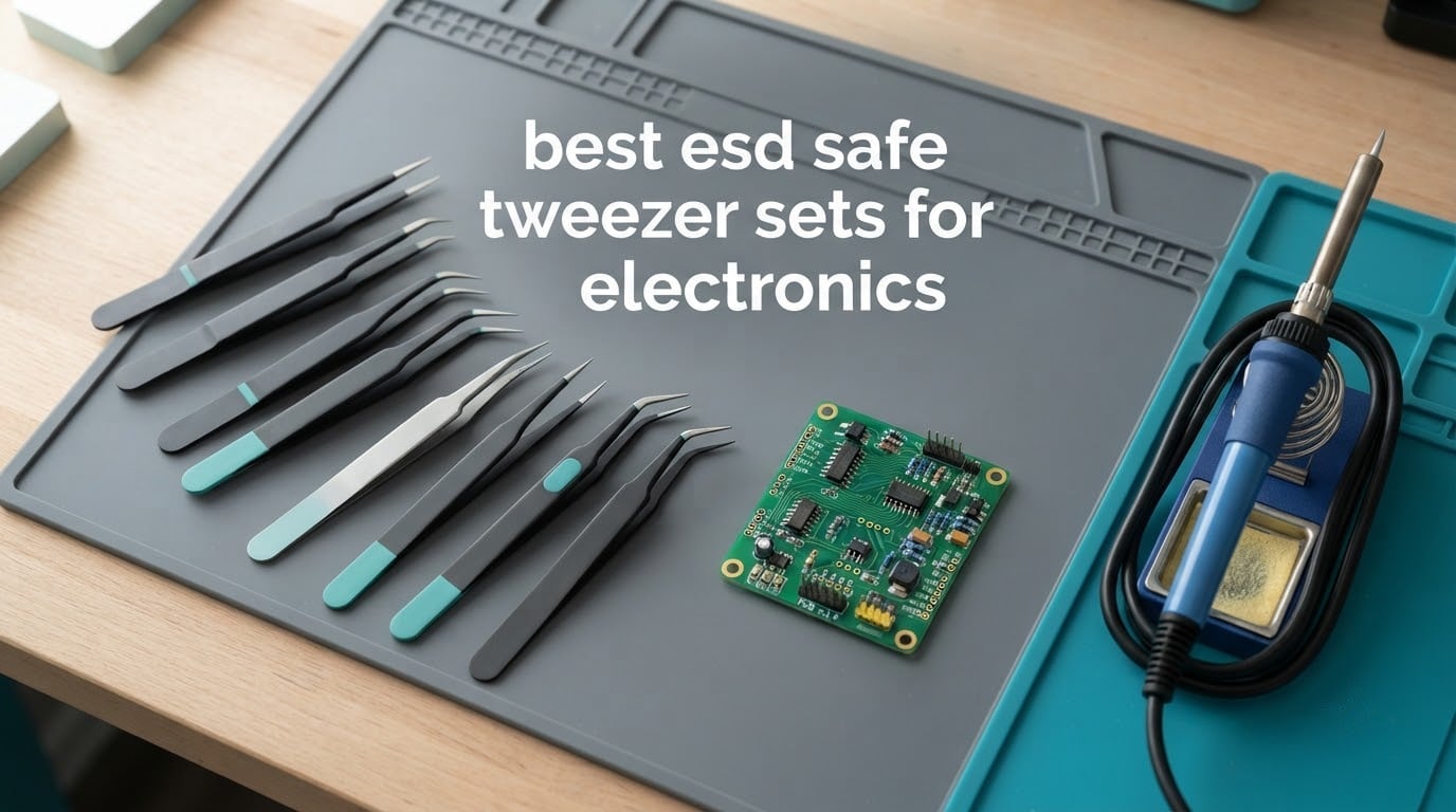 best esd safe tweezer sets for electronics