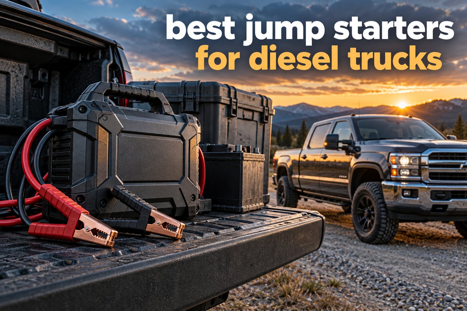 best jump starters for diesel trucks