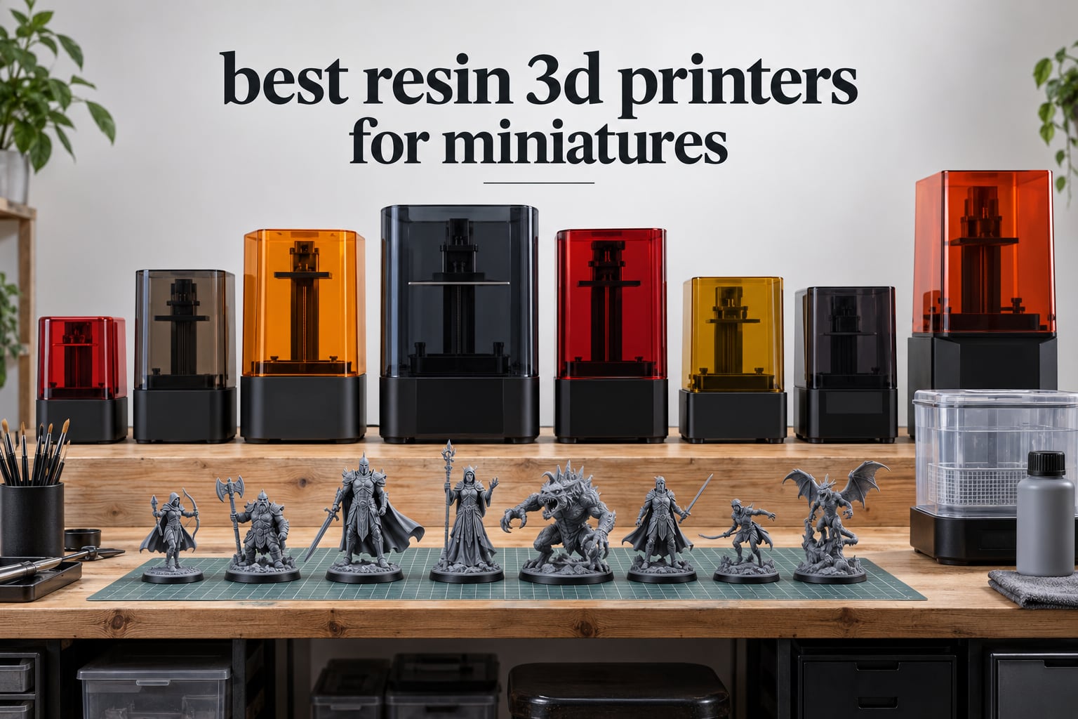 best resin 3d printers for miniatures