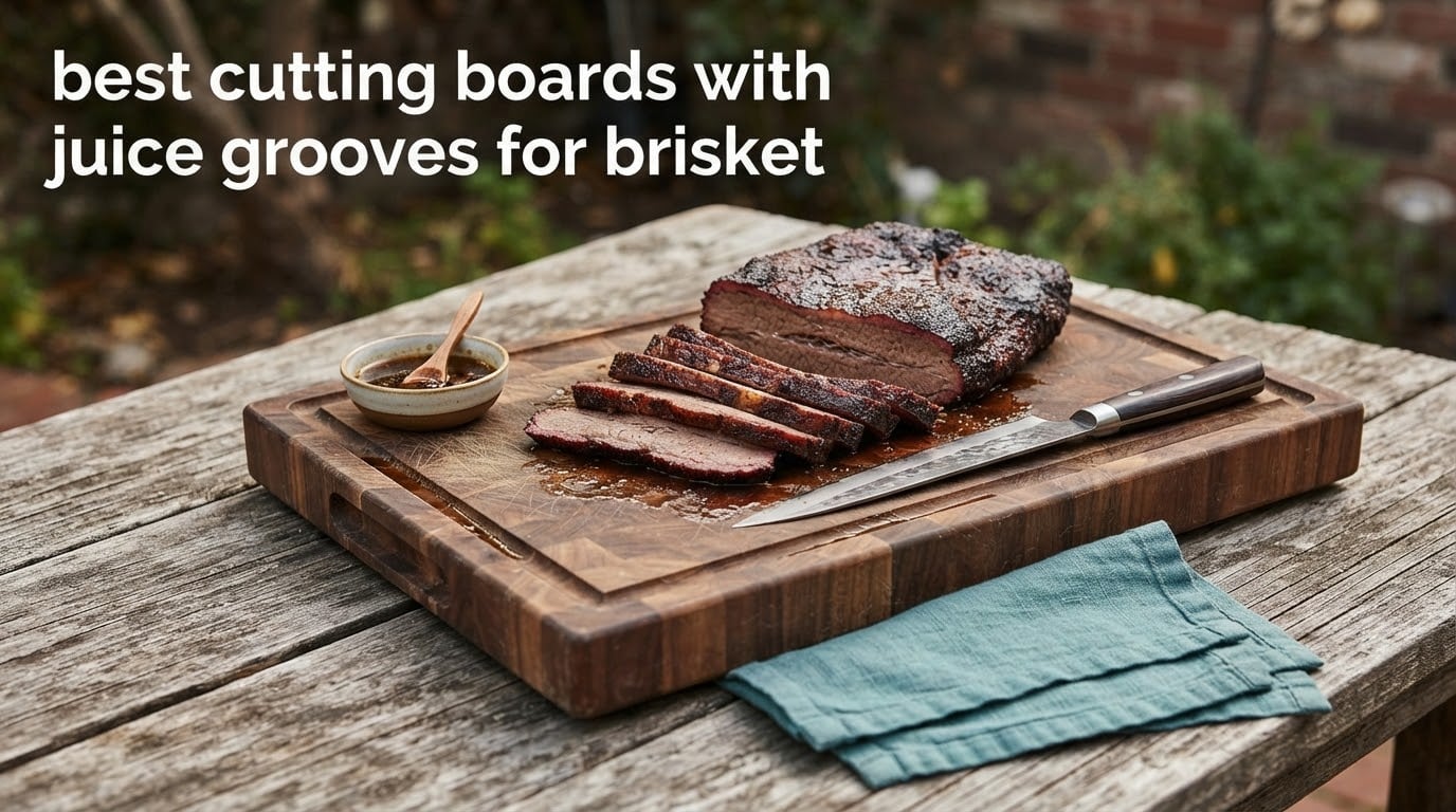 best cutting boards with juice grooves for brisket