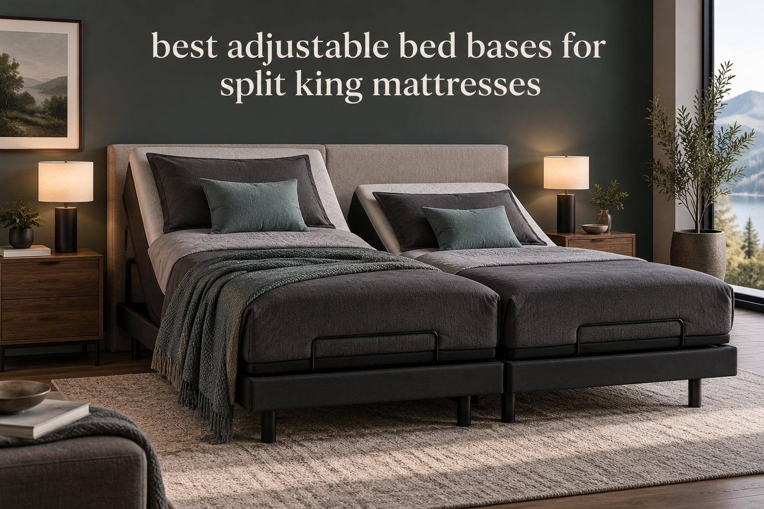 best adjustable bed bases for split king mattresses