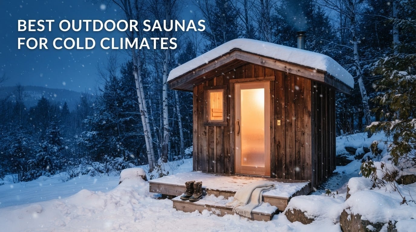 best outdoor saunas for cold climates