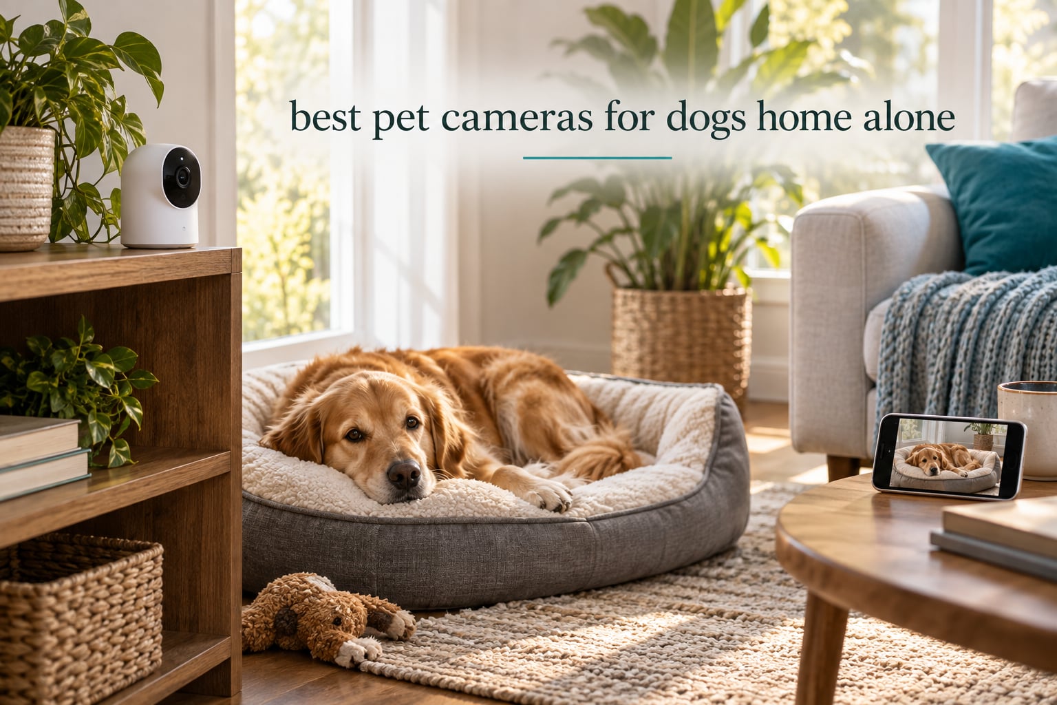 best pet cameras for dogs home alone