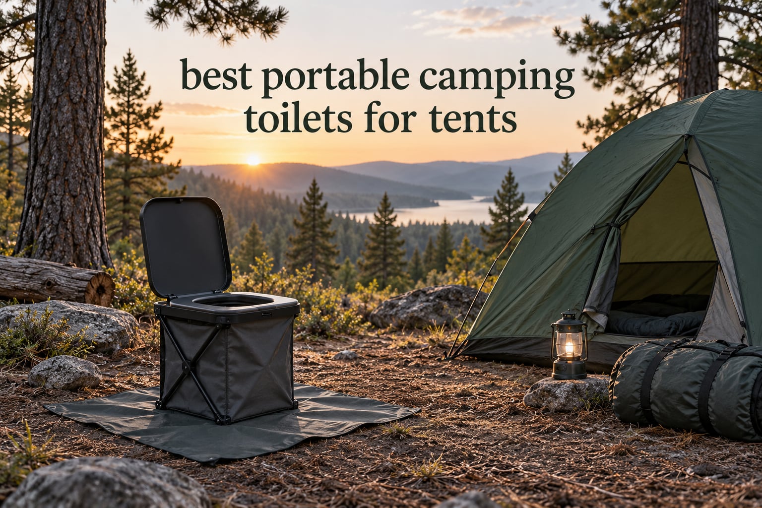 best portable camping toilets for tents