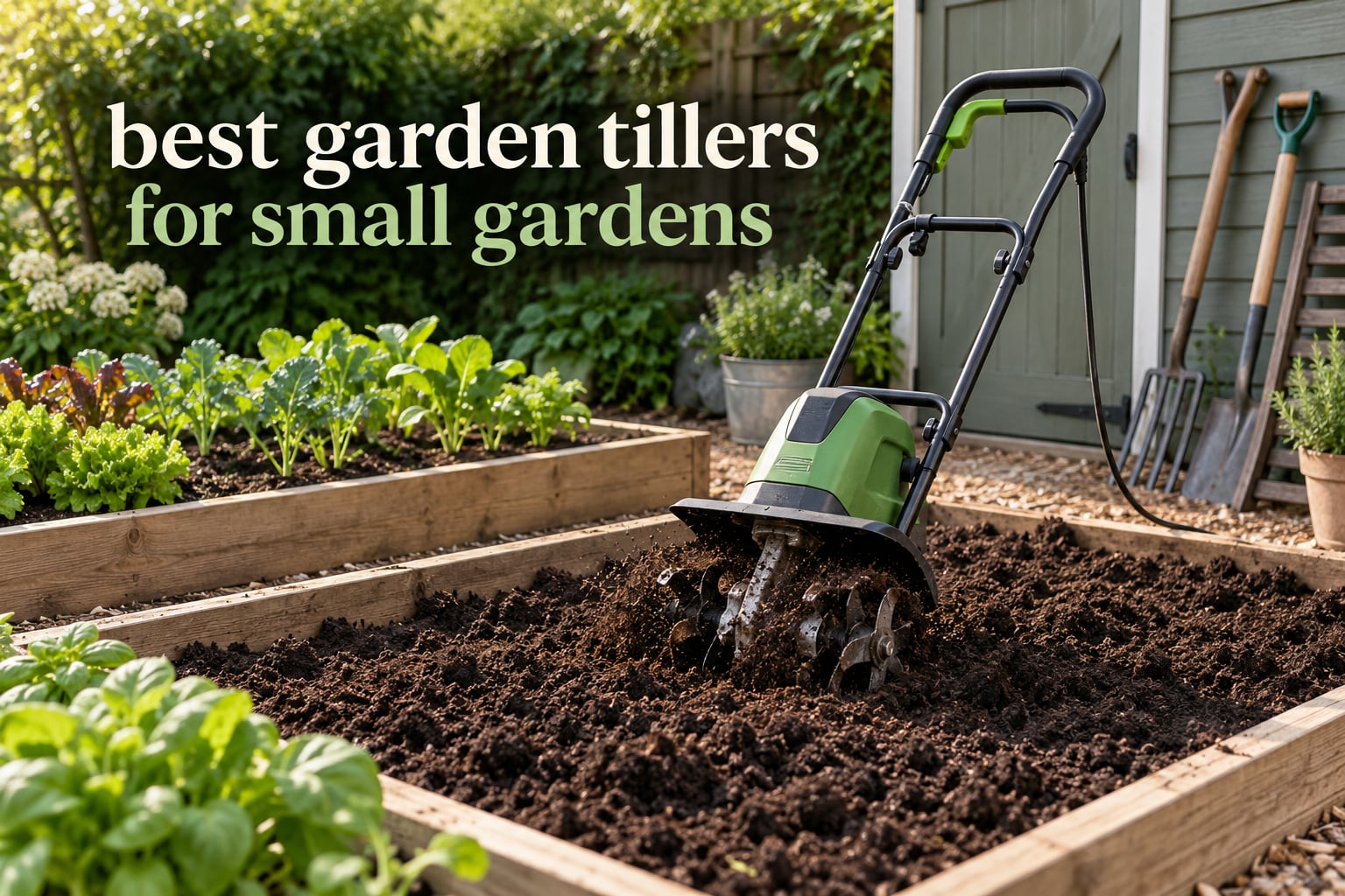 best garden tillers for small gardens