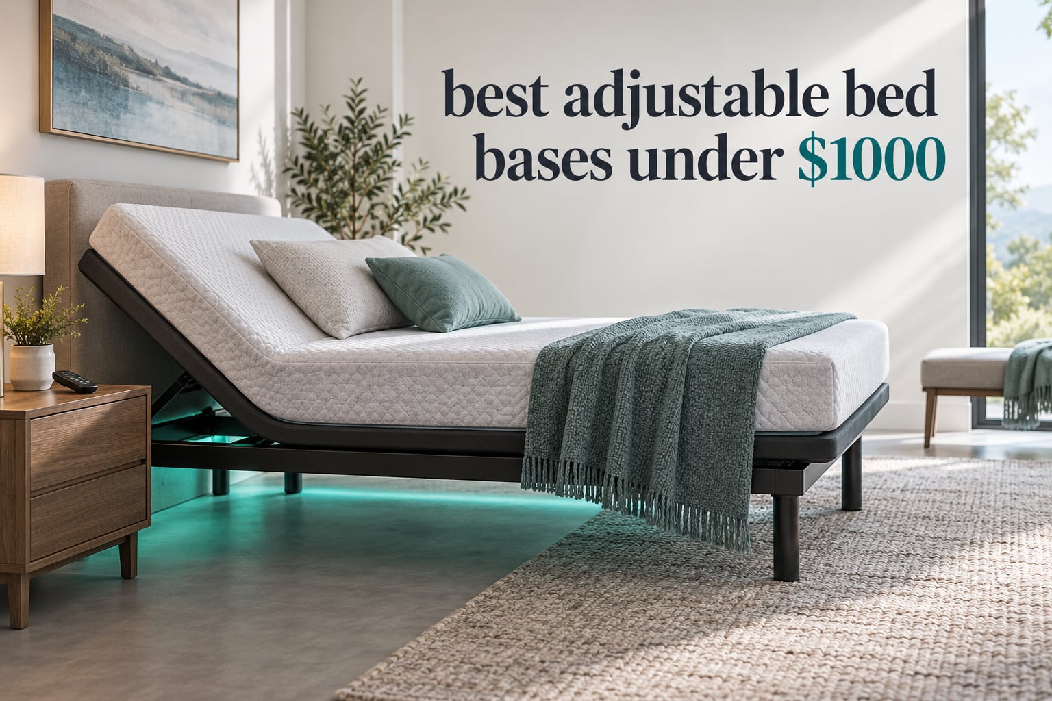best adjustable bed bases under $1000