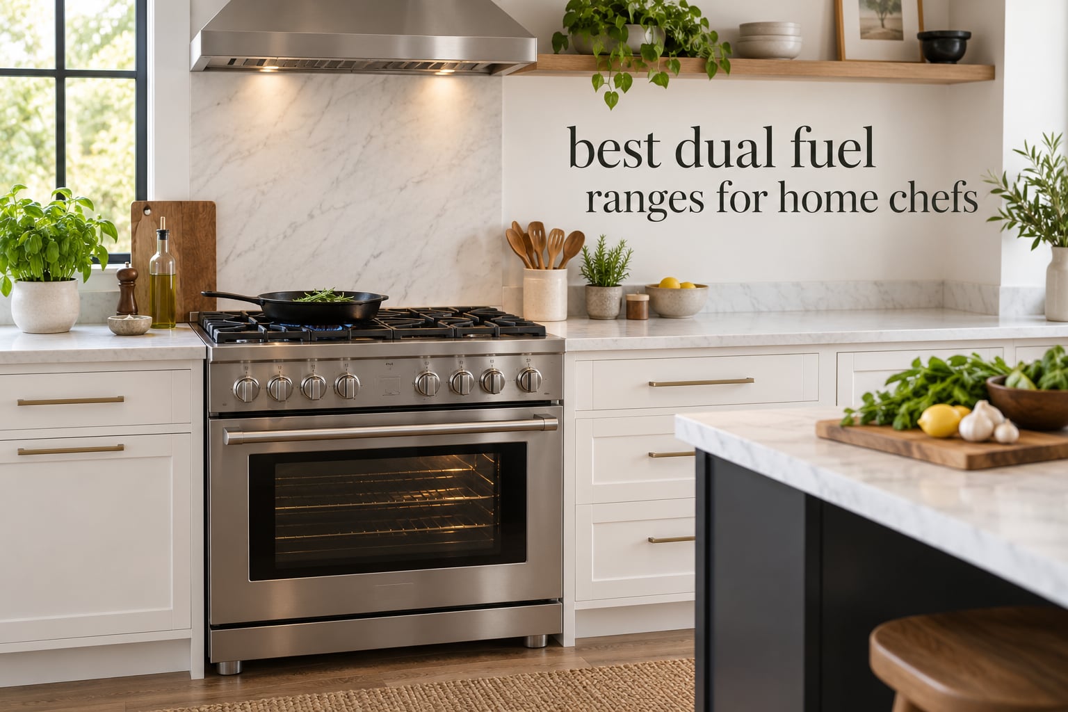 best dual fuel ranges for home chefs