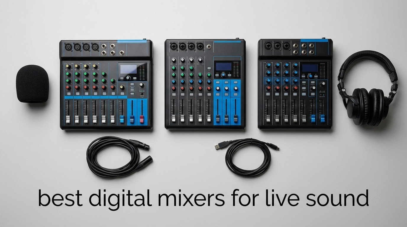best digital mixers for live sound