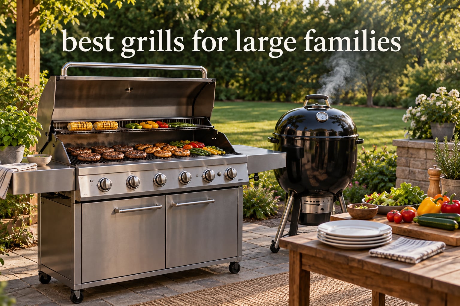 best grills for large families