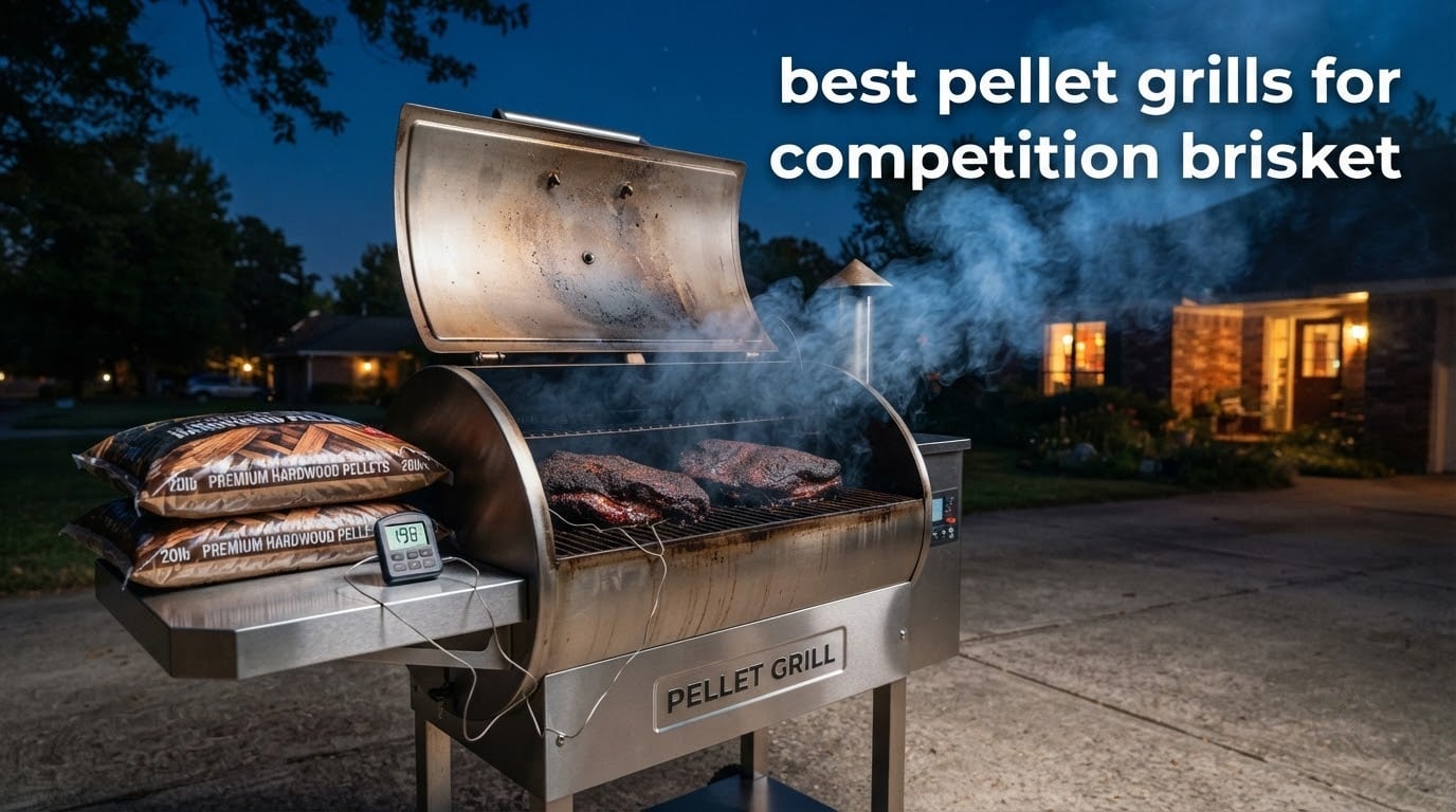 best pellet grills for competition brisket