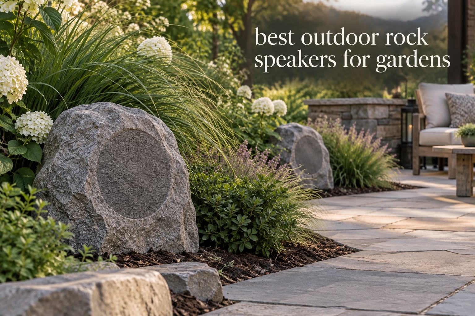 best outdoor rock speakers for gardens
