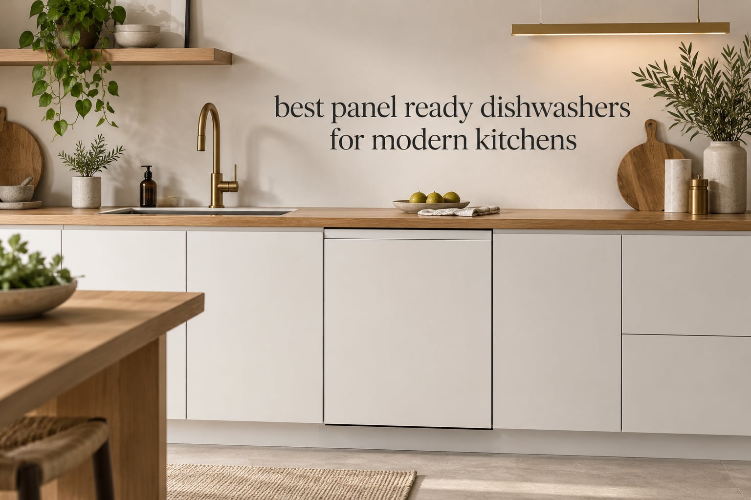best panel ready dishwashers for modern kitchens