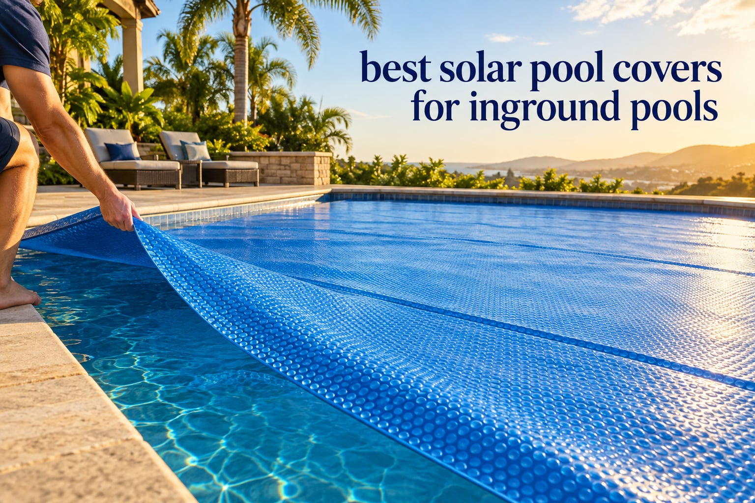 best solar pool covers for inground pools