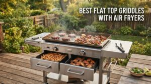 best flat top griddles with air fryers