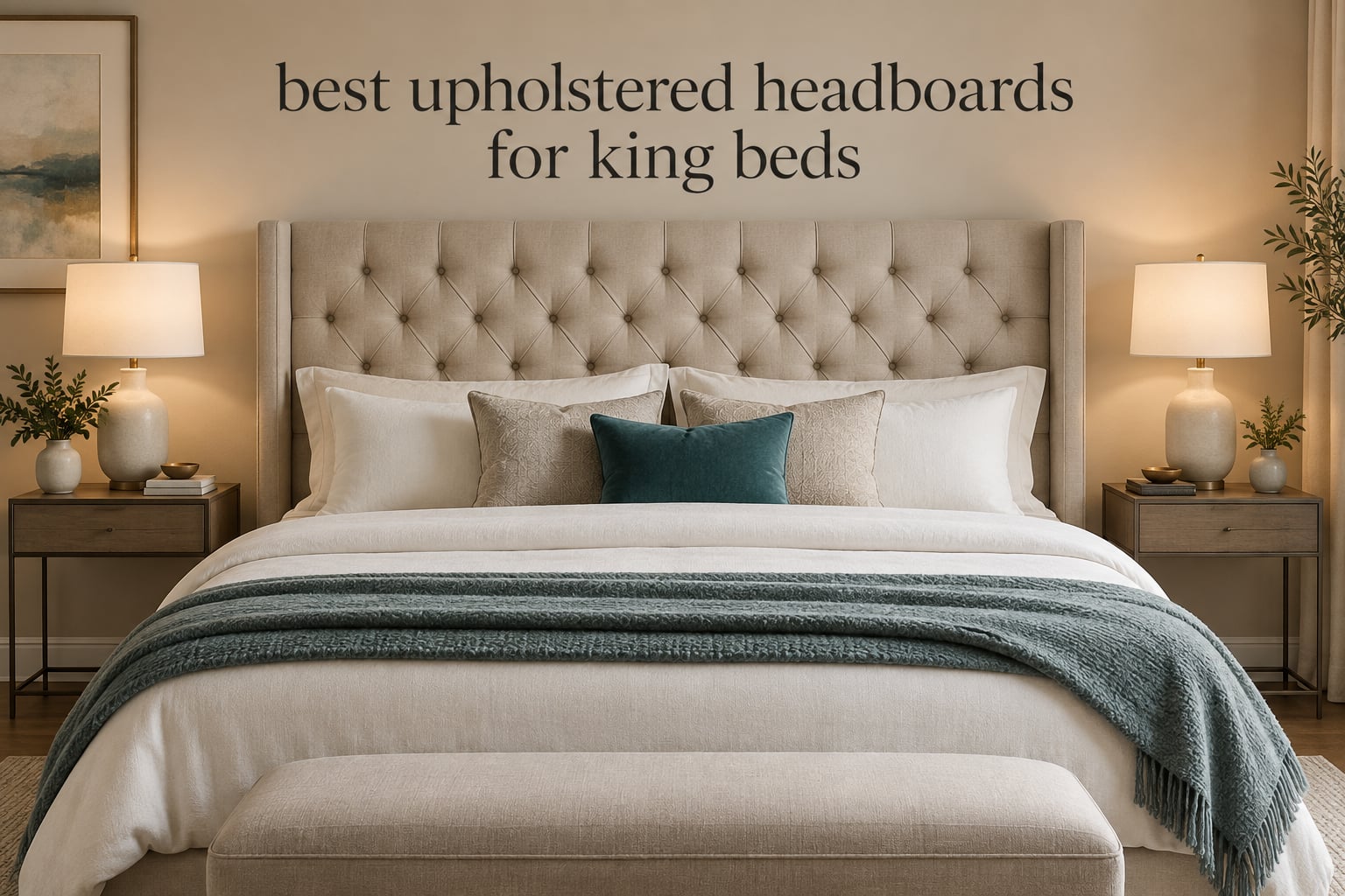 best upholstered headboards for king beds
