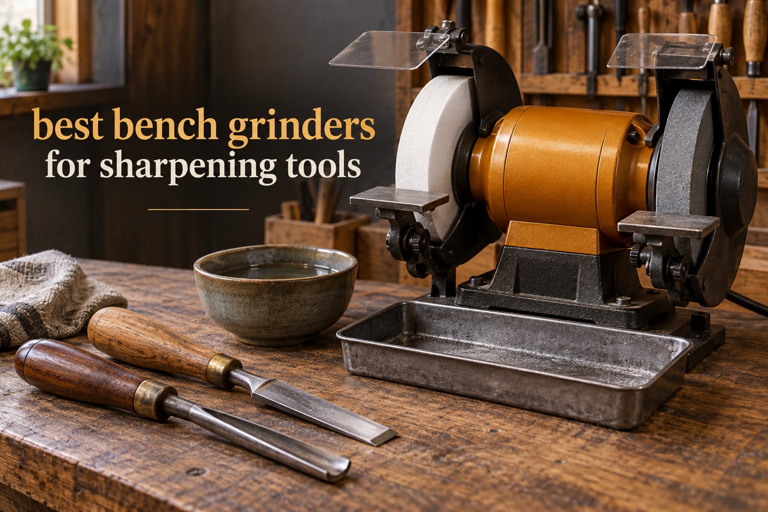 best bench grinders for sharpening tools