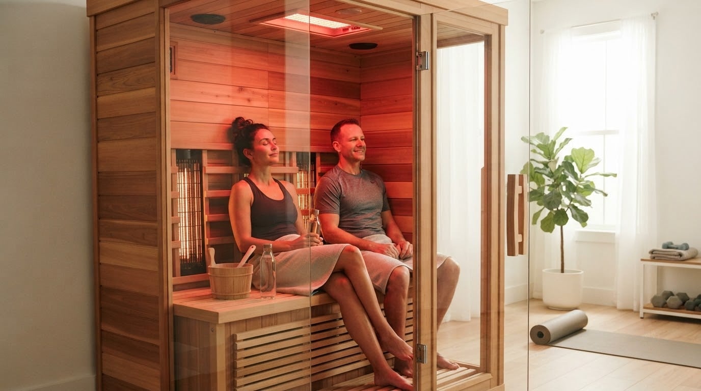 best 2 person infrared saunas for home