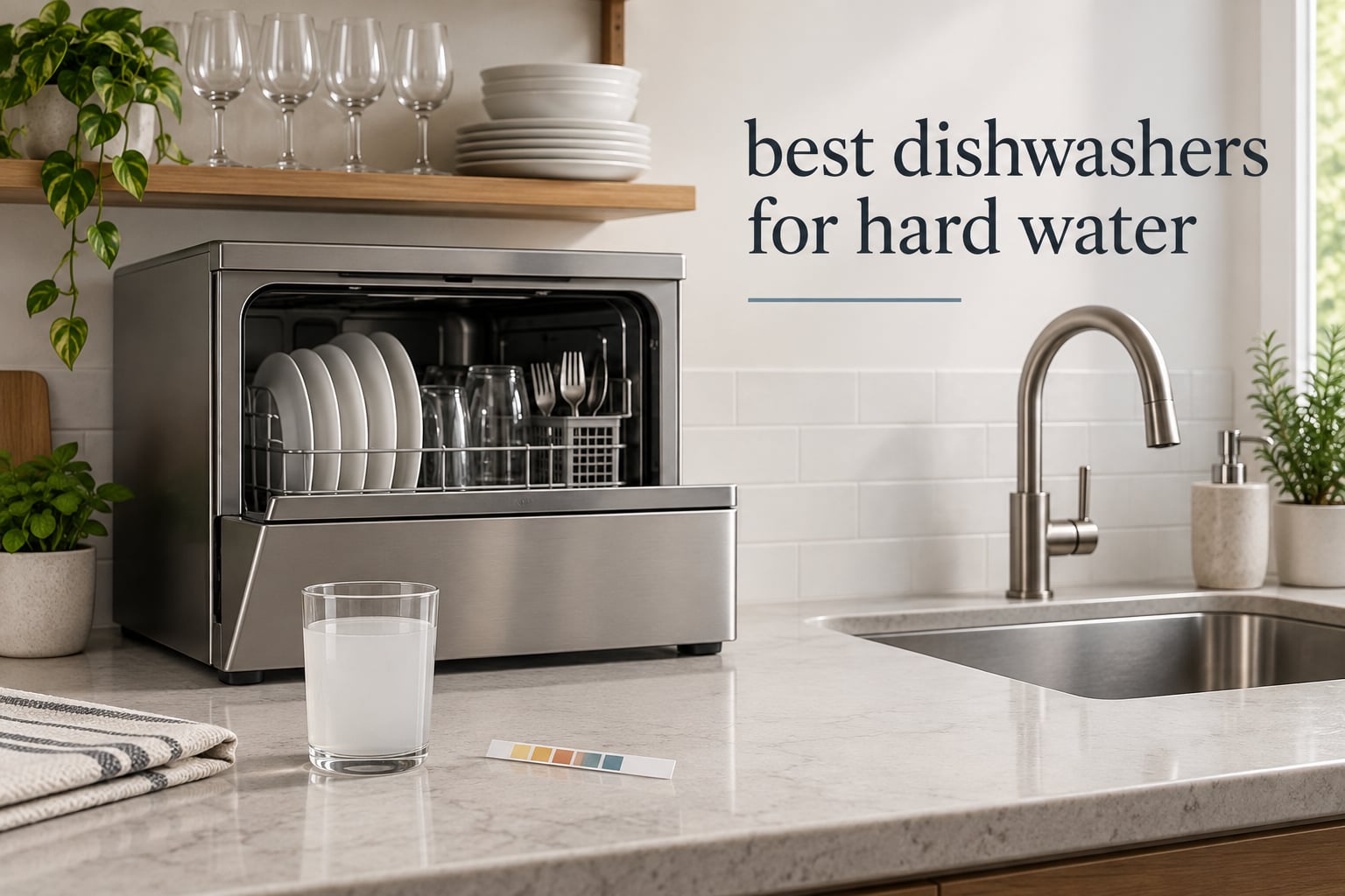 best dishwashers for hard water