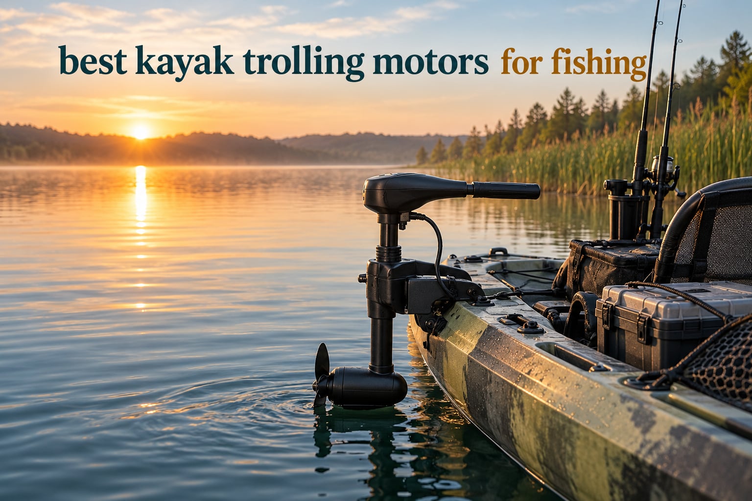 best kayak trolling motors for fishing