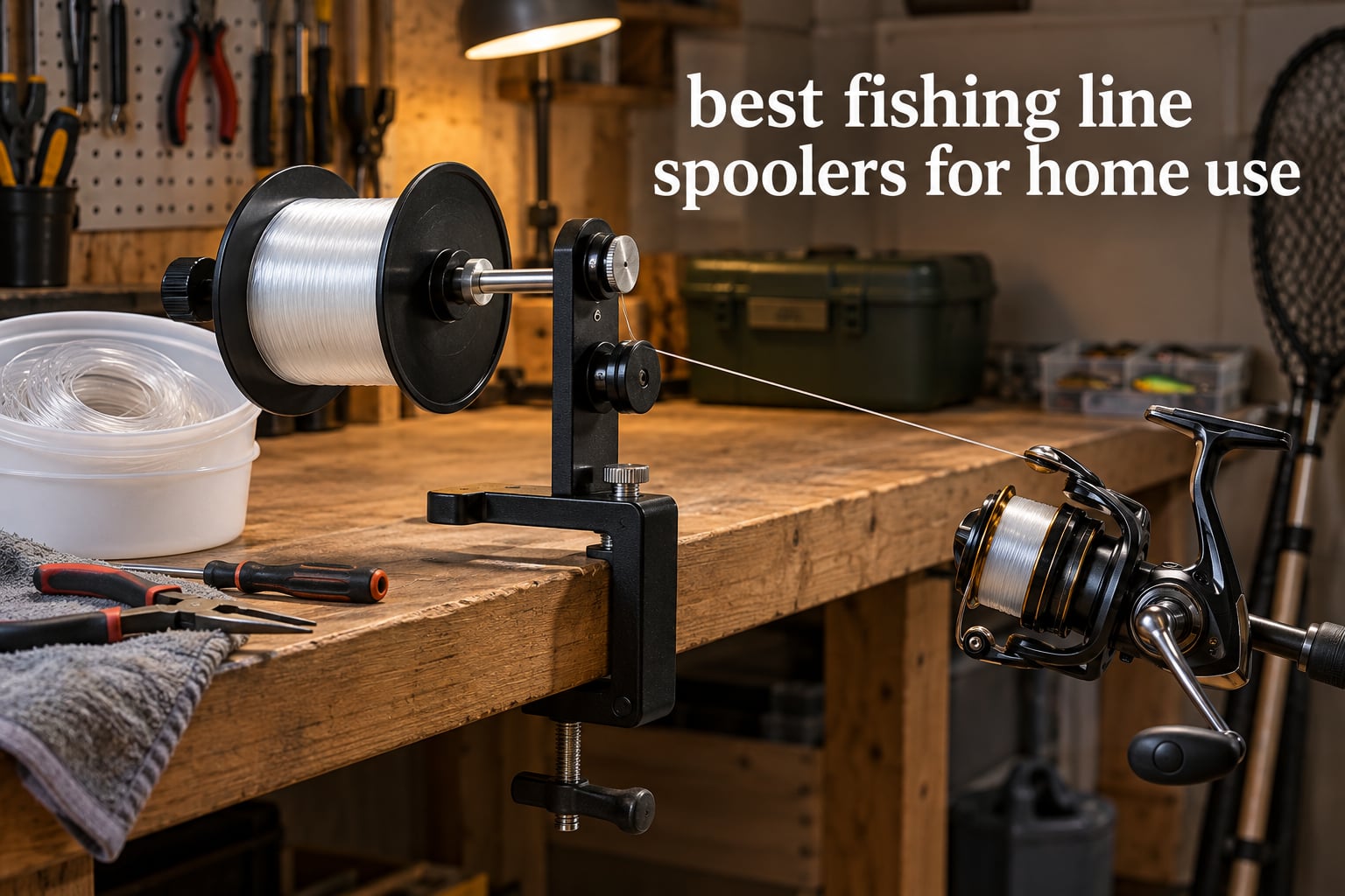 best fishing line spoolers for home use