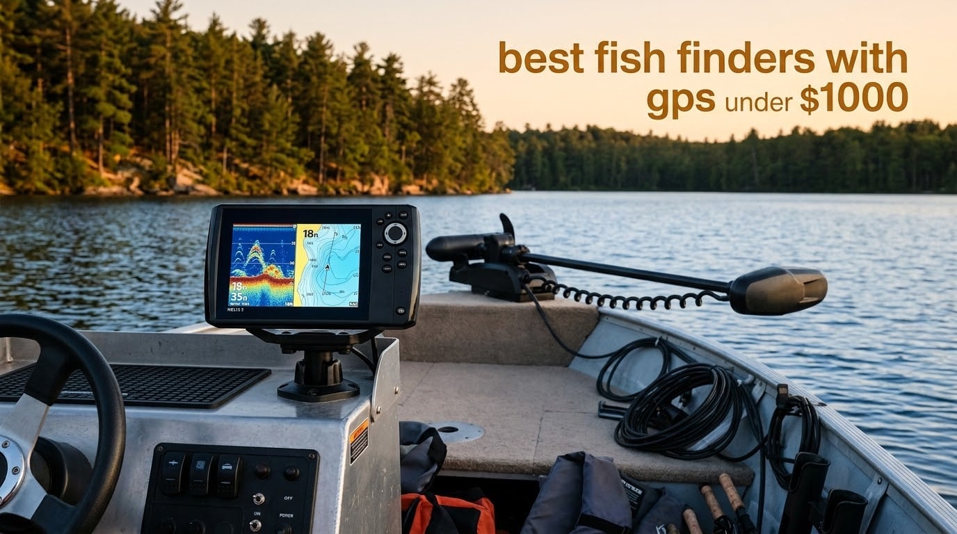 best fish finders with gps under $1000