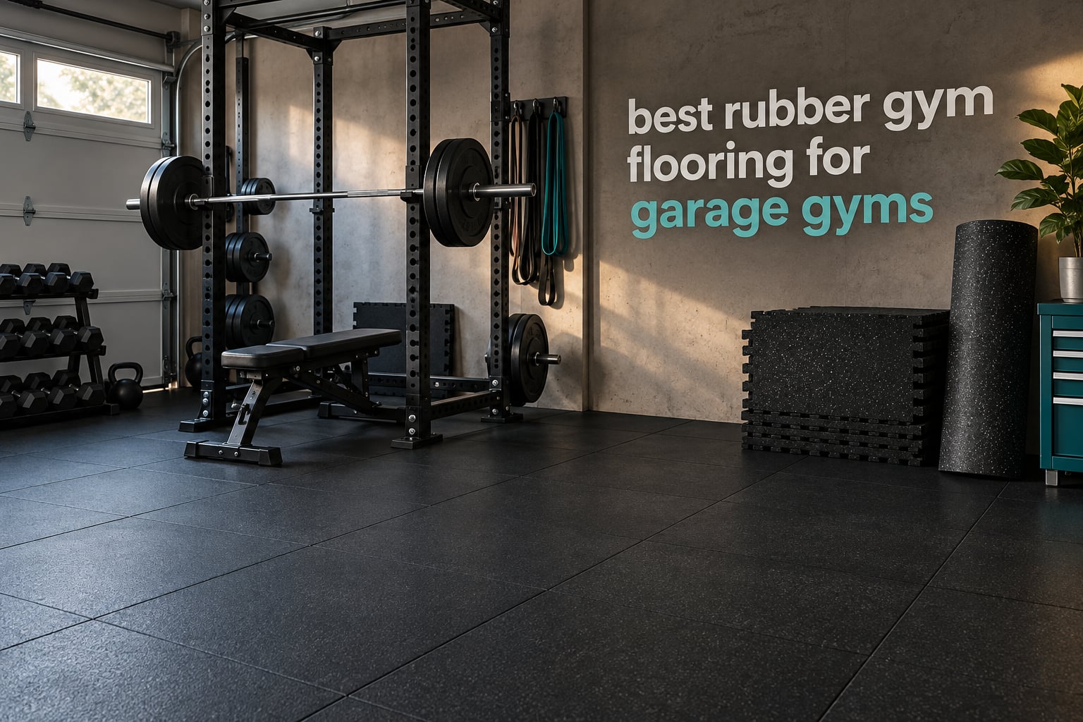 best rubber gym flooring for garage gyms